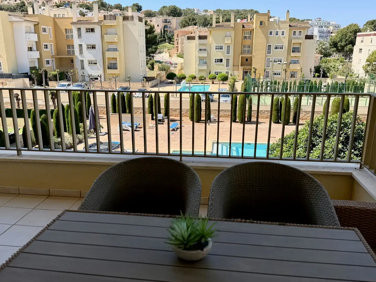 Terraza de Apartamento de alquiler en Calvià con Terraza