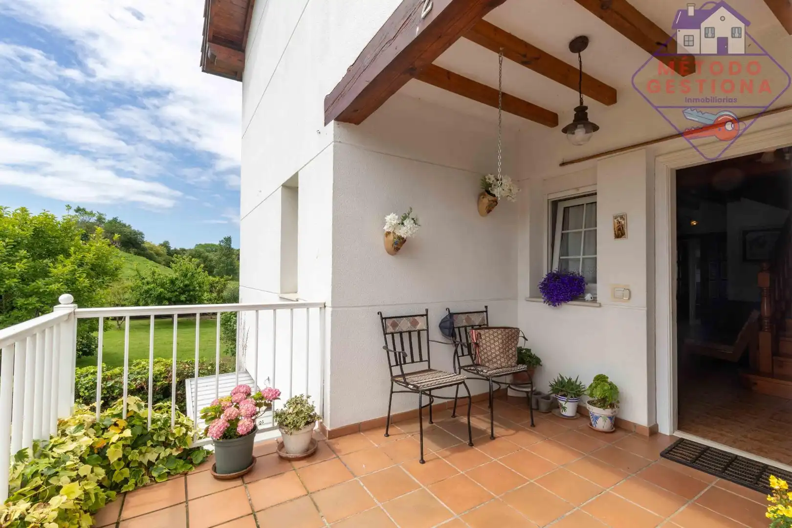 Terraza de Casa o chalet en venta en Santillana del Mar con Calefacción, Jardín privado y Terraza