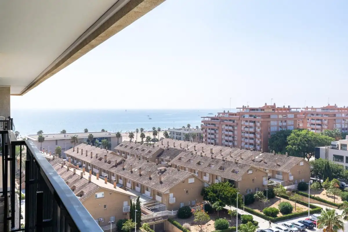 Bedroom of Flat for rent in Alboraya  with Air Conditioner, Heating and Private garden