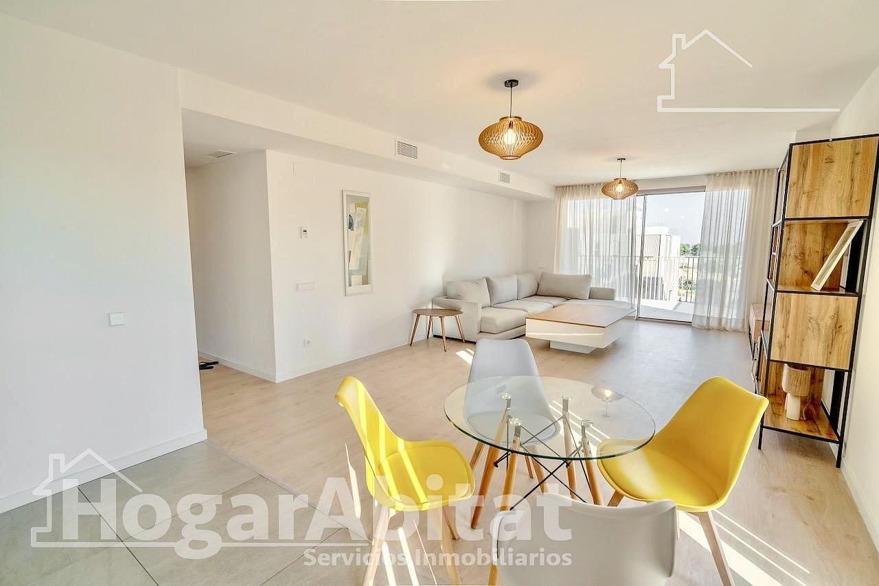 Sala de estar de Piso en venta en Godella con Aire acondicionado, Calefacción y Jardín privado