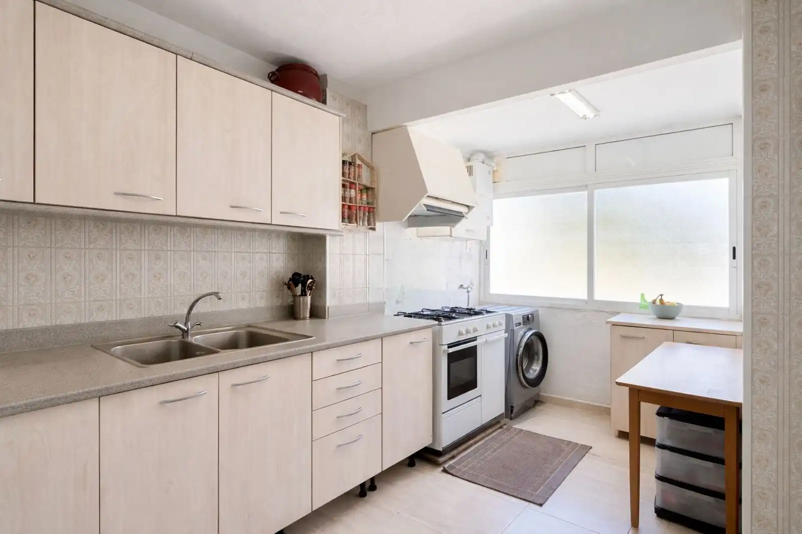 Küche von Wohnungen zum Verkauf in Pollença mit Privatgarten, Terrasse und Abstellraum