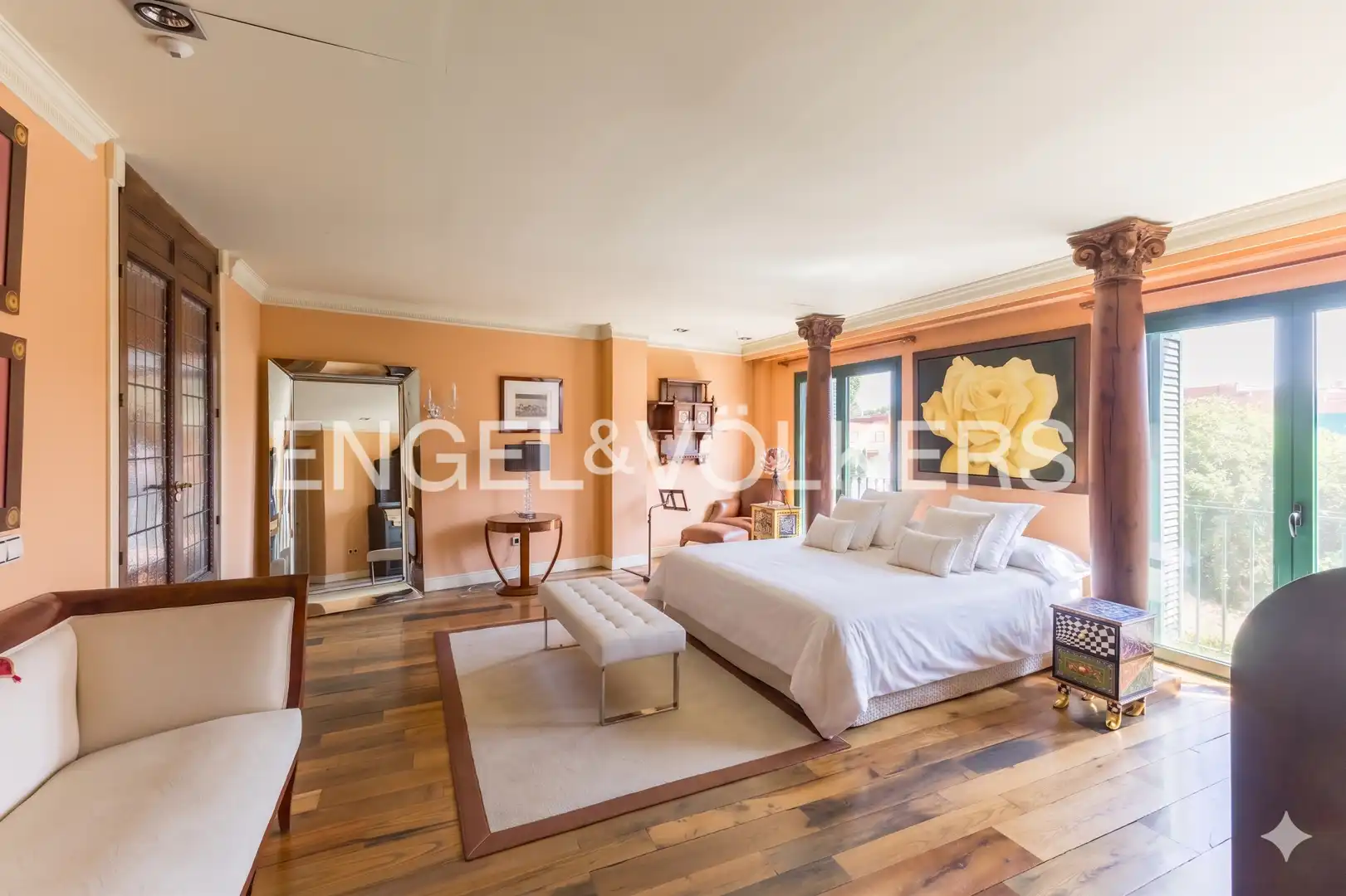 Bedroom of Houses for sale in Velilla de San Antonio  with Air Conditioner, Heating and Terrace
