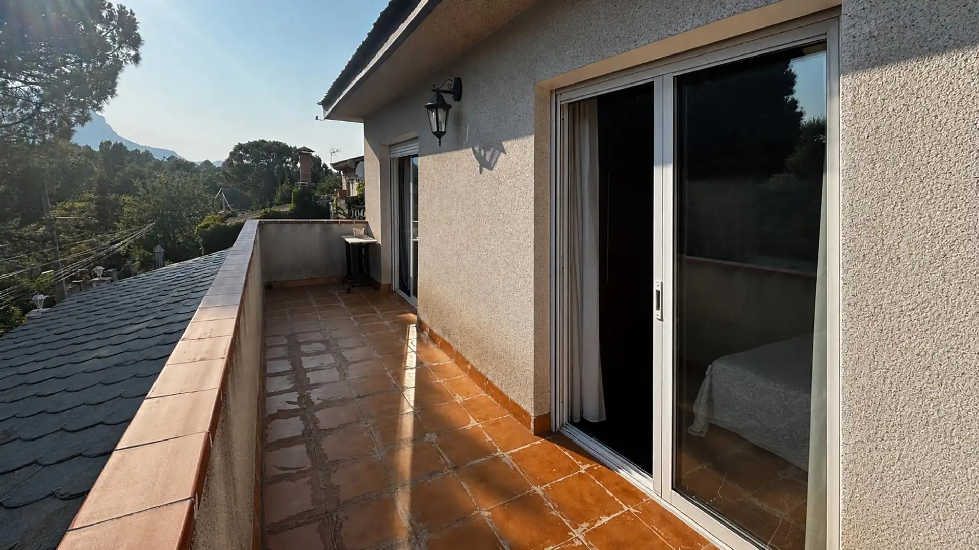 Terrassa de Casa o xalet en venda en Vacarisses amb Calefacció, Jardí privat i Terrassa