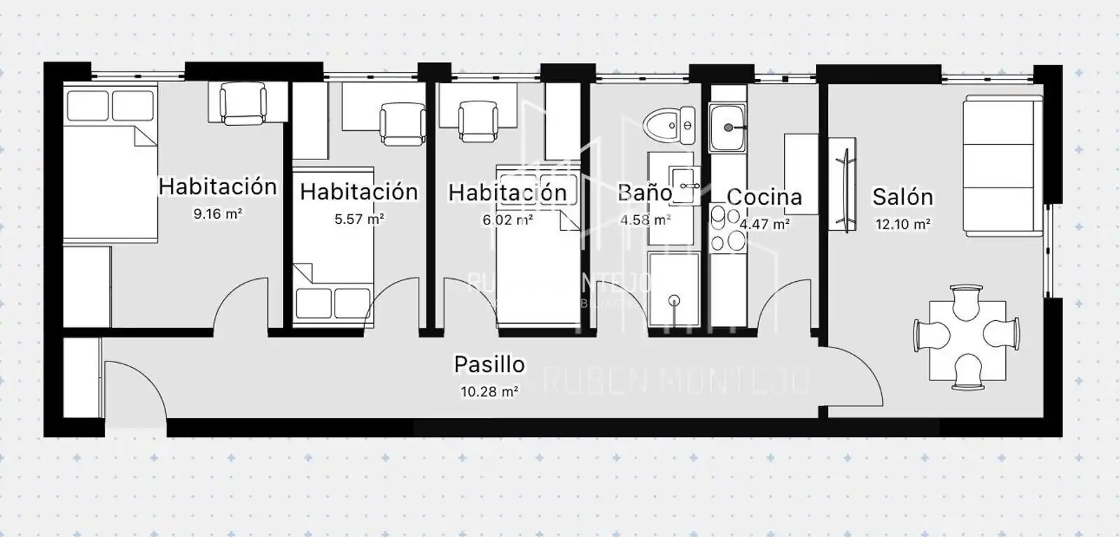Flat for rent in Candelario, San Bernardo