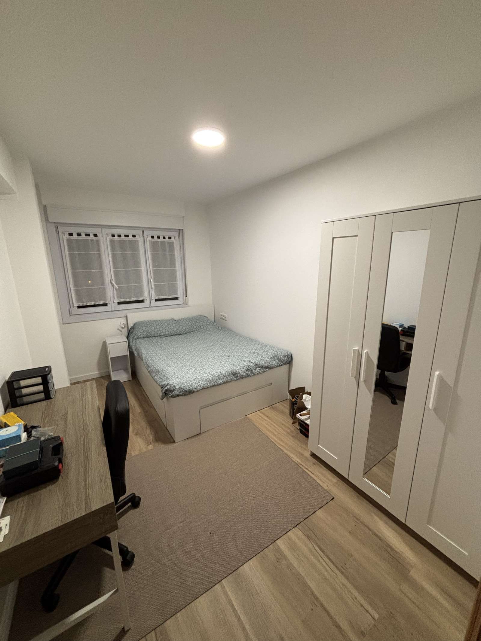 Bedroom of Flat for share in Hernani  with Air Conditioner, Terrace and Furnished