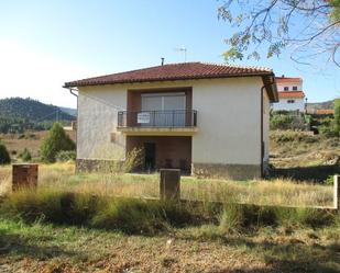 Exterior view of Country house for sale in Manzanera  with Terrace
