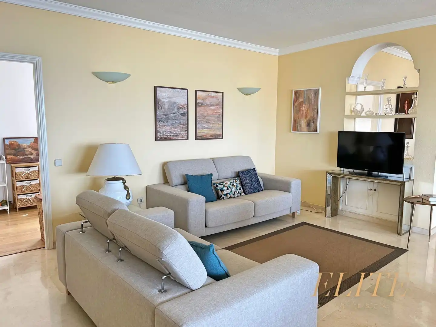 Living room of Houses for sale in San Bartolomé de Tirajana  with Air Conditioner, Terrace and Storage room