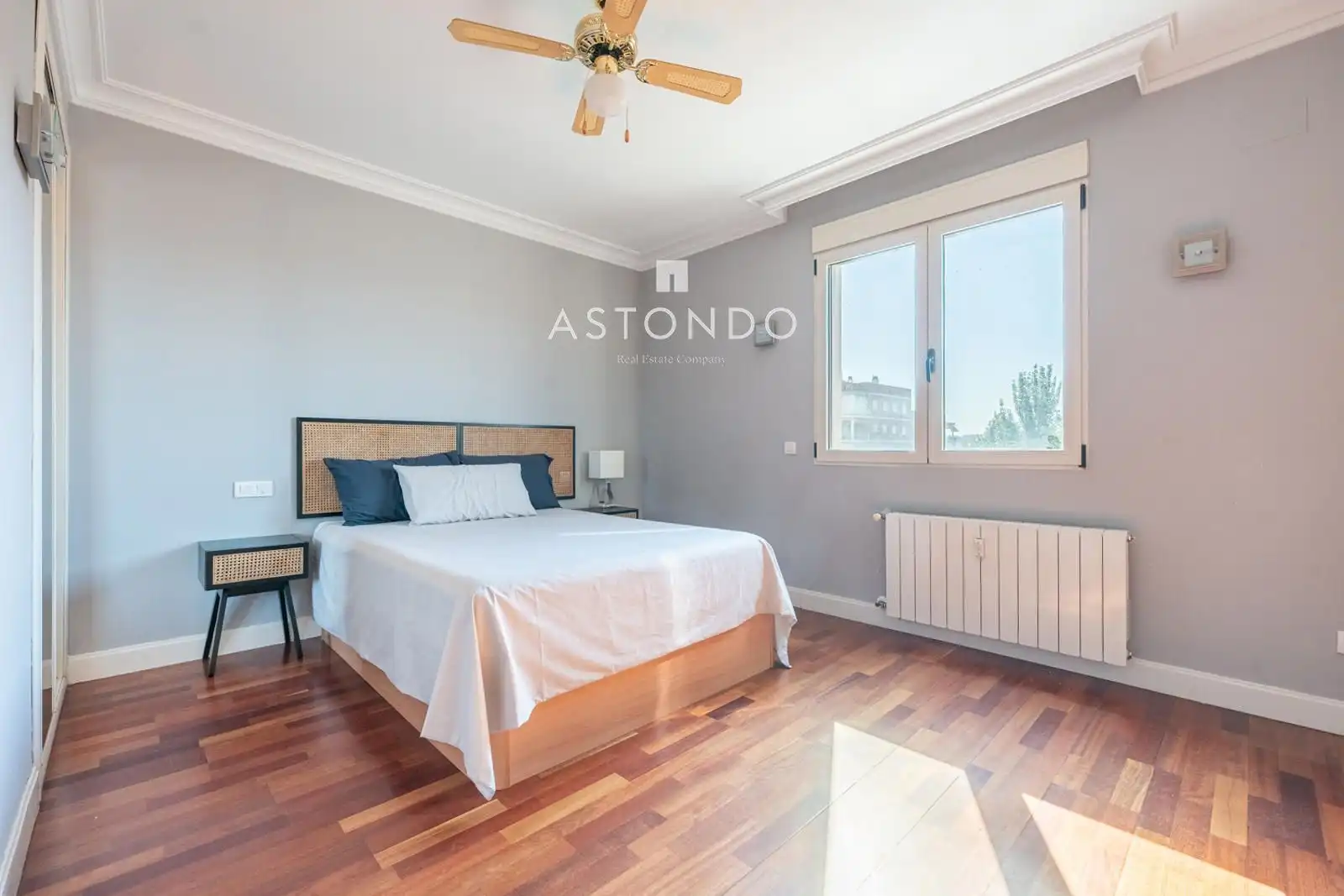 Bedroom of Flat for rent in Madrid  with Air Conditioner, Heating and Swimming Pool