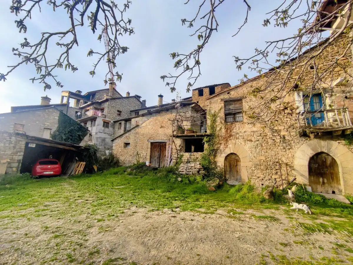 Vista exterior de Casa o chalet en venta en Boltaña con Jardín privado y Trastero