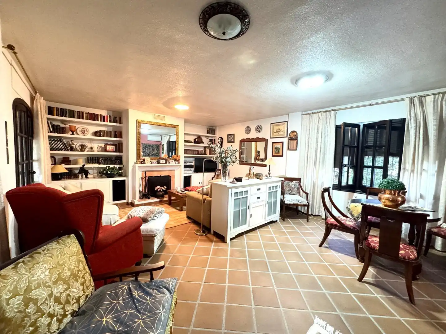 Living room of Houses for sale in Mutxamel  with Air Conditioner, Private garden and Terrace