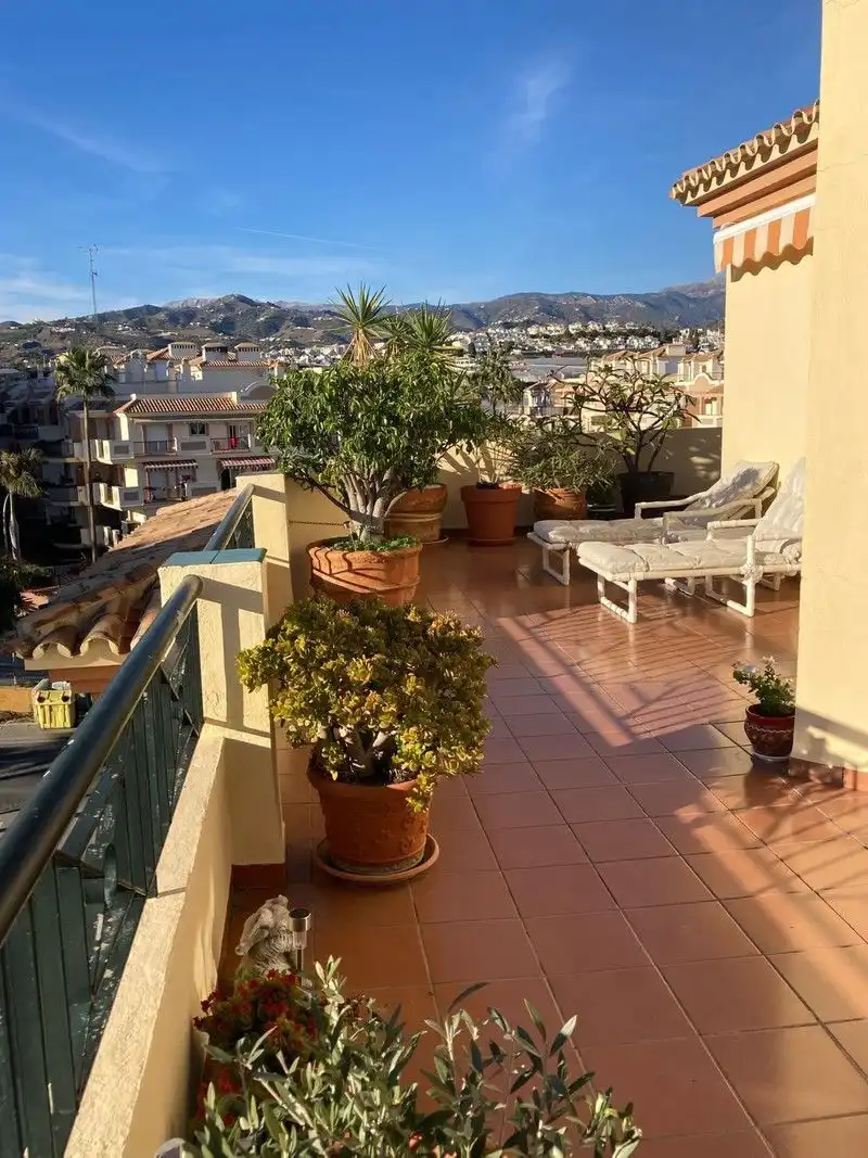 Terrace of Attic for sale in Torrox  with Air Conditioner and Heating