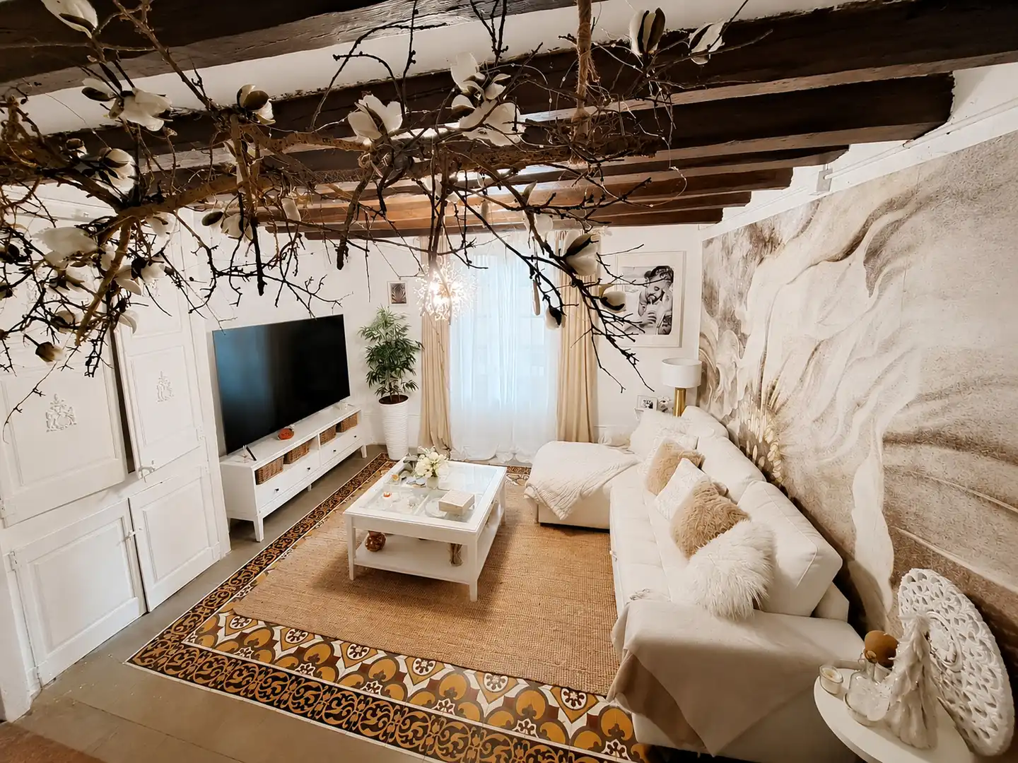 Sala de estar de Casa o chalet en venta en Solsona con Aire acondicionado, Calefacción y Amueblado