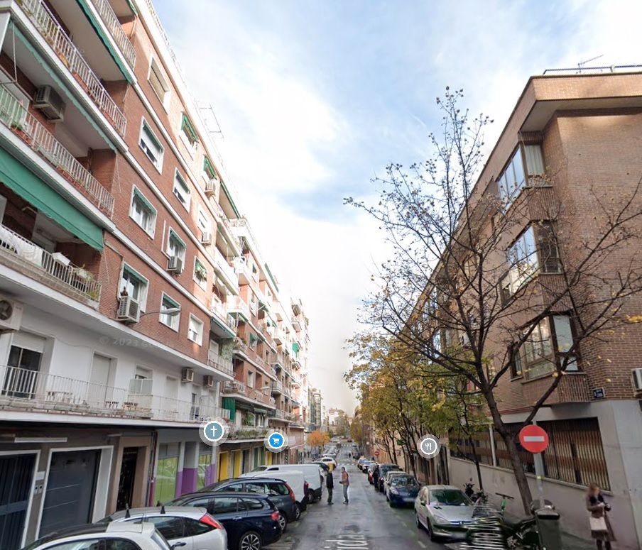 Vista exterior de Pis en venda en  Madrid Capital amb Calefacció, Forn i Rentadora