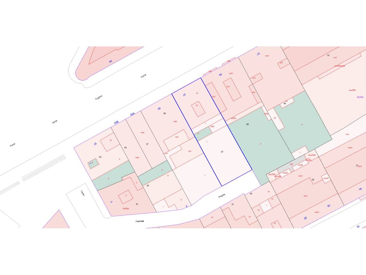 Exterior view of Land for sale in Girona Capital