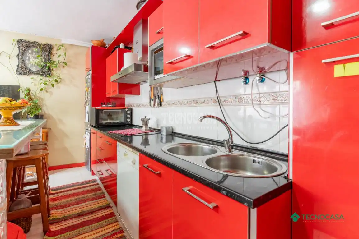 Kitchen of Flat for sale in Roquetas de Mar  with Air Conditioner and Community pool