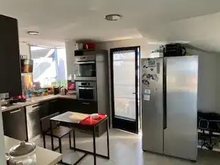 Cocina de Dúplex de alquiler en Alicante / Alacant con Aire acondicionado, Calefacción y Terraza