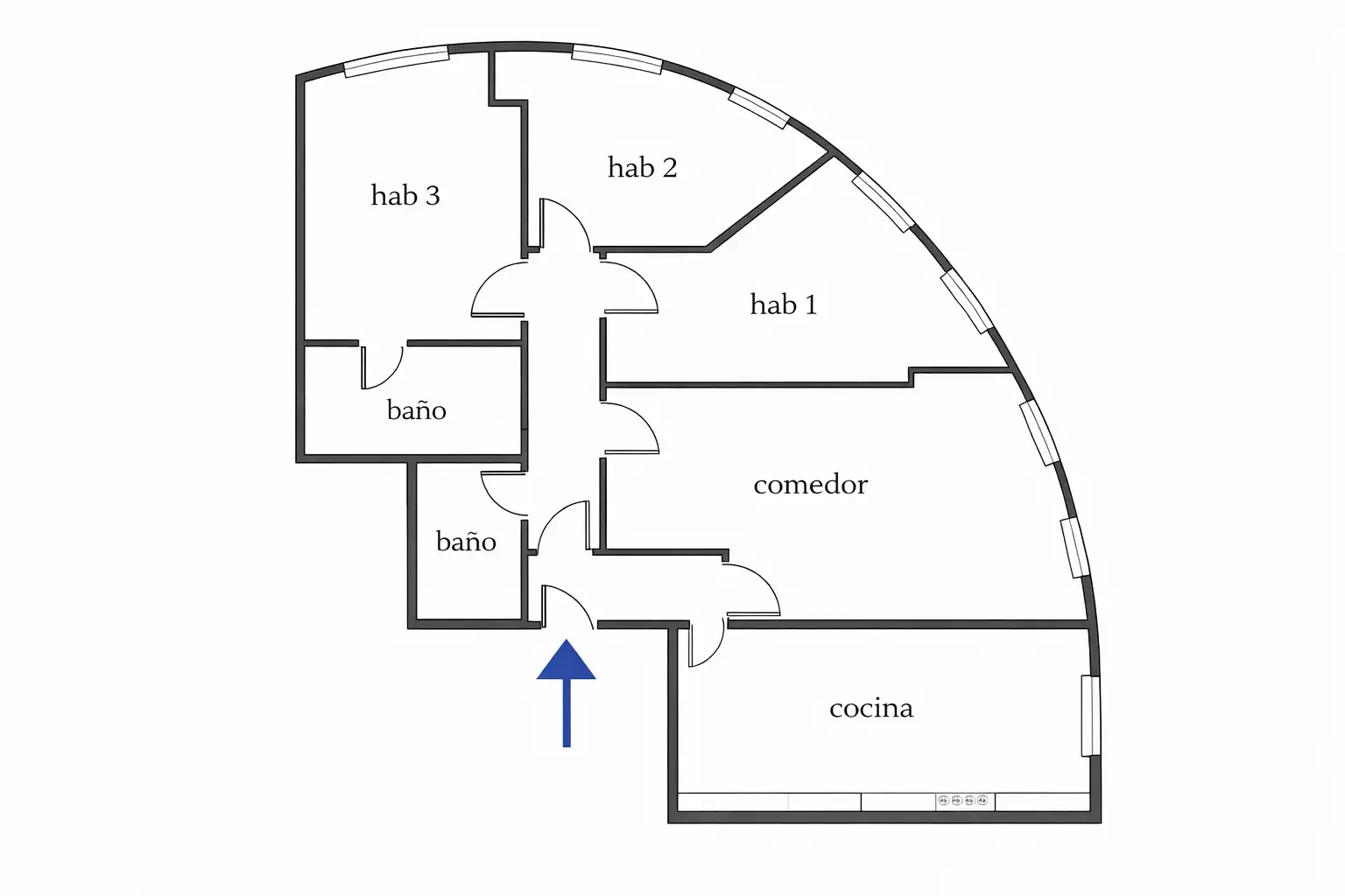 Ático en venta en Santa Coloma de Gramenet con Calefacción, Terraza y Trastero