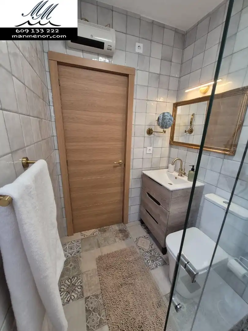 Baño de Dúplex en venta en Cartagena con Aire acondicionado, Terraza y Amueblado