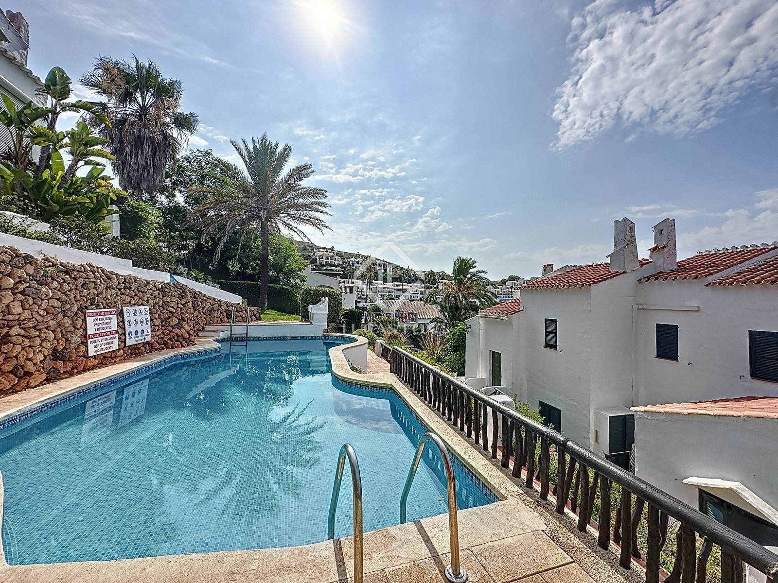 Piscina de Casa o xalet en venda en Es Mercadal amb Aire condicionat, Jardí privat i Terrassa