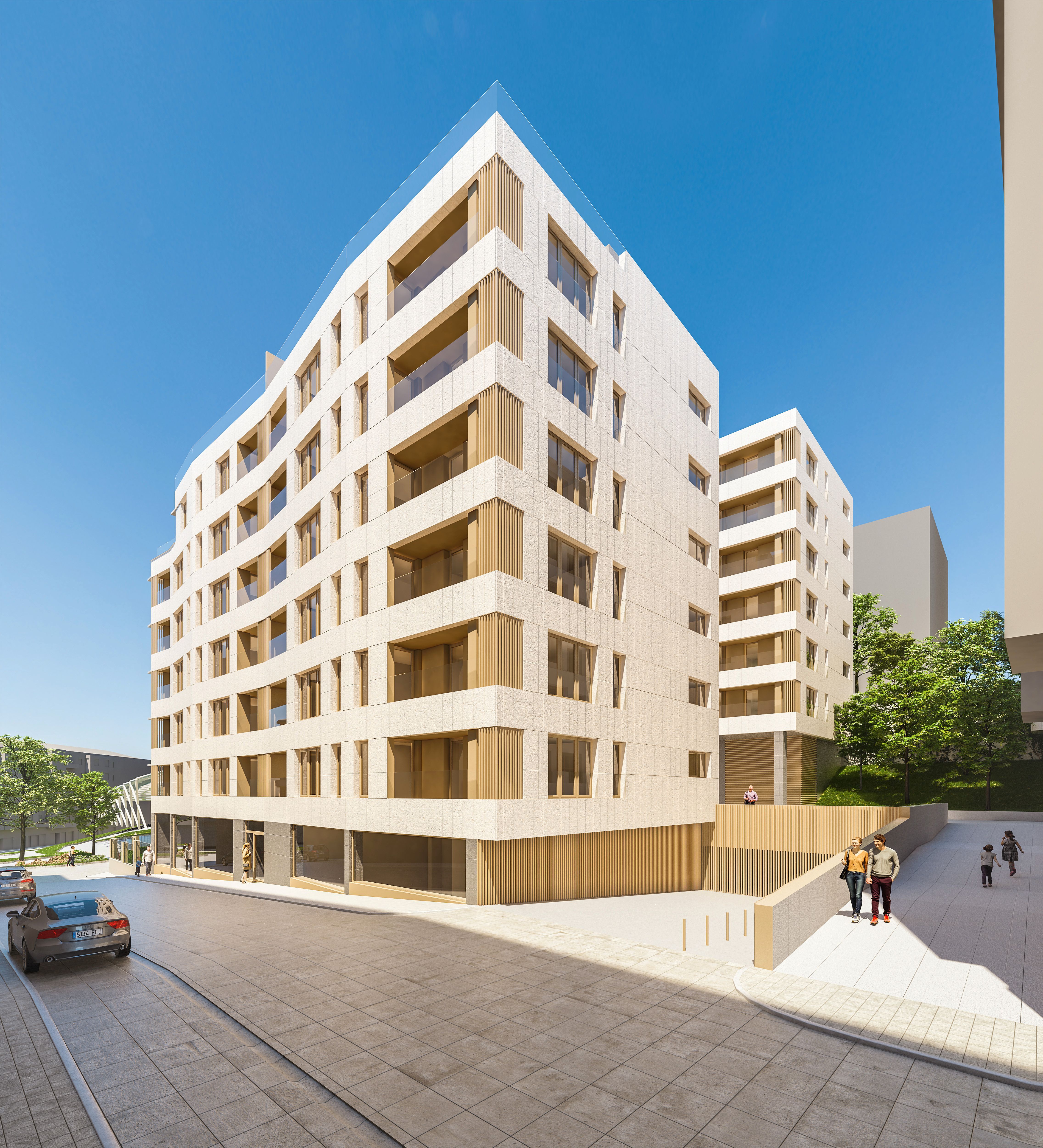 Vista exterior de Piso en venta en Eibar