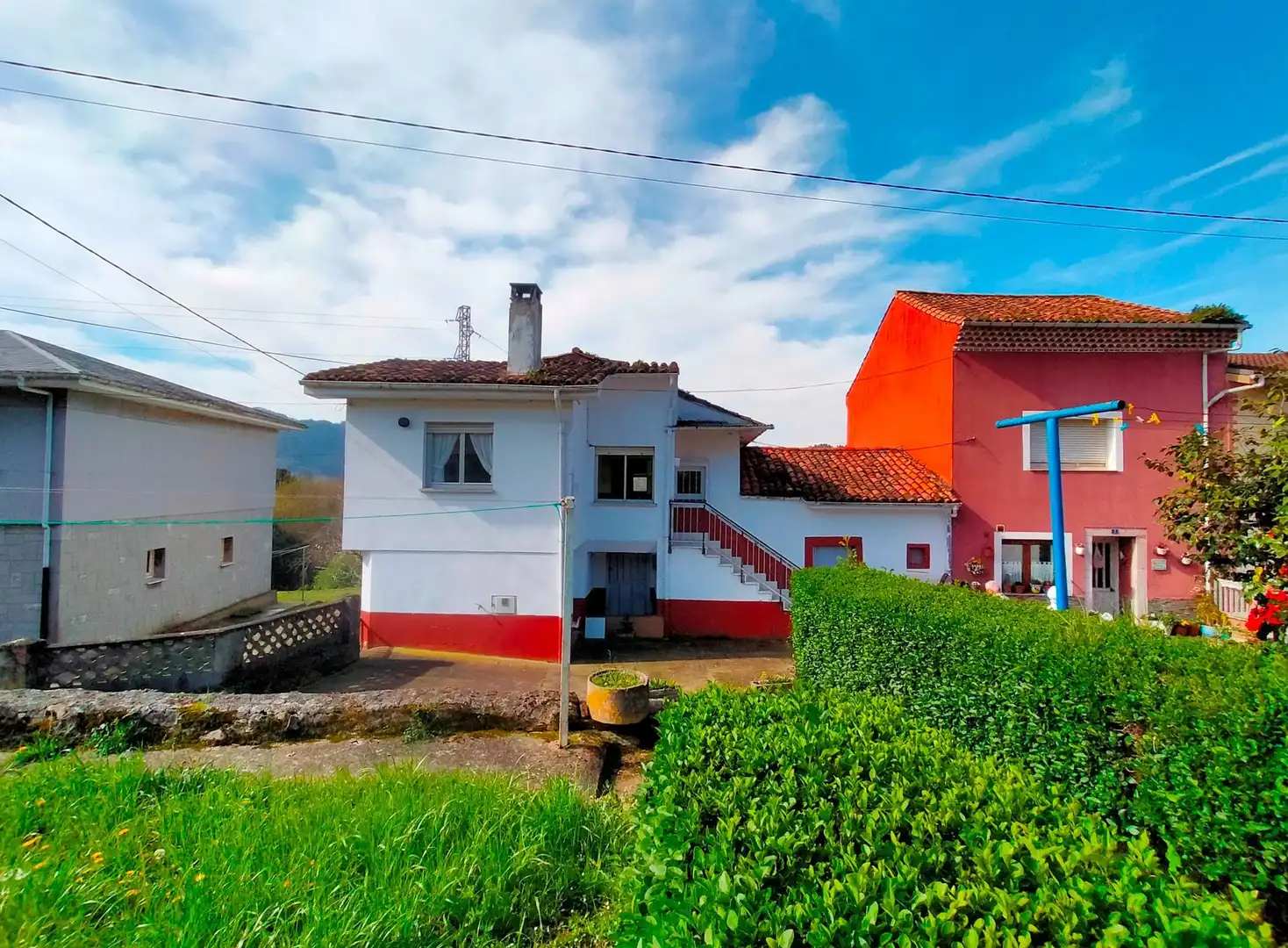 Vista exterior de Finca rústica en venta en Soto del Barco con Jardín privado, Terraza y Trastero