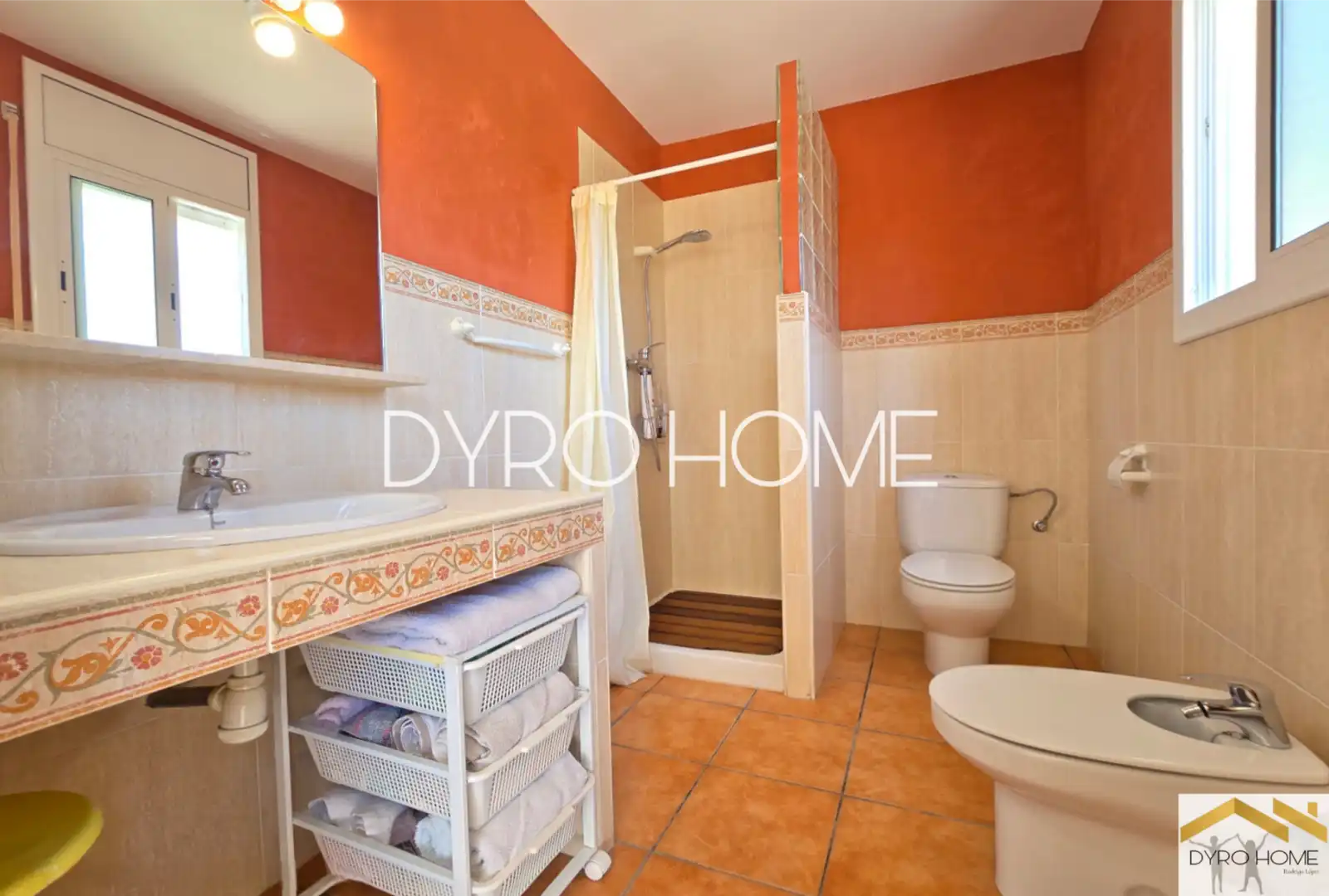 Baño de Casa o chalet en venta en Font-rubí con Aire acondicionado, Calefacción y Jardín privado