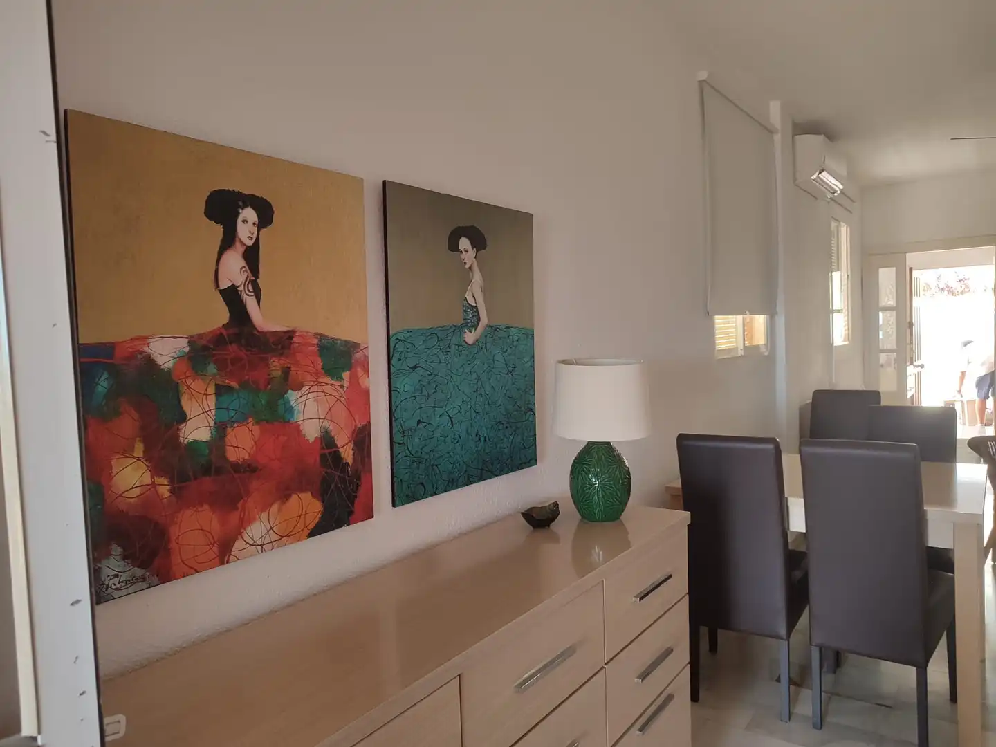 Wohnzimmer von Wohnung zur Miete in Montemar 