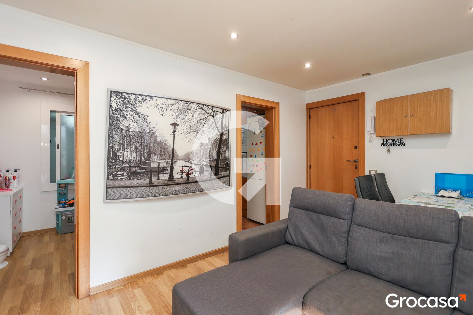 Sala d'estar de Planta baixa en venda en Sant Boi de Llobregat amb Forn i Balcó