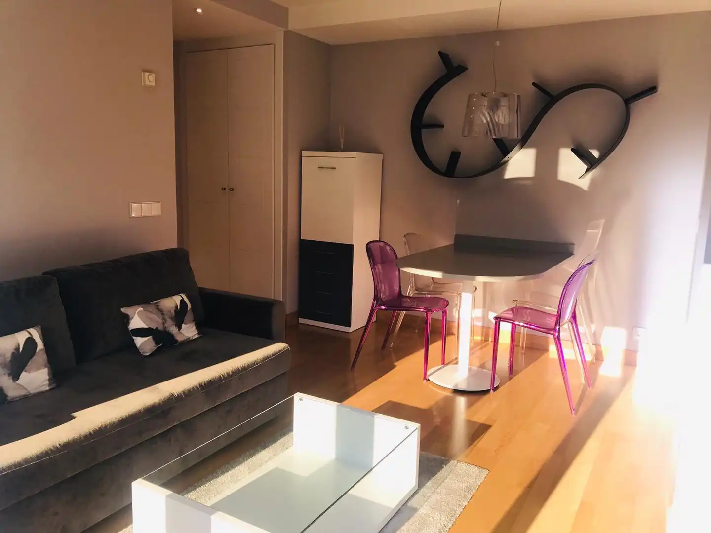 Wohnzimmer von Wohnungen zur Miete in Palencia mit Heizung, Terrasse und Abstellraum