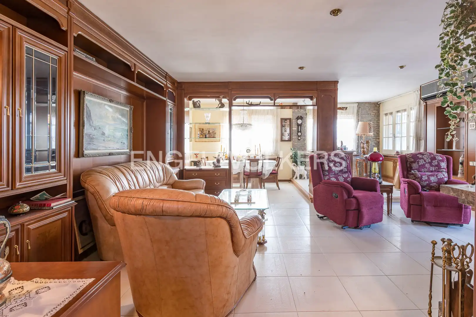 Living room of Houses for sale in Cervelló  with Heating, Private garden and Terrace