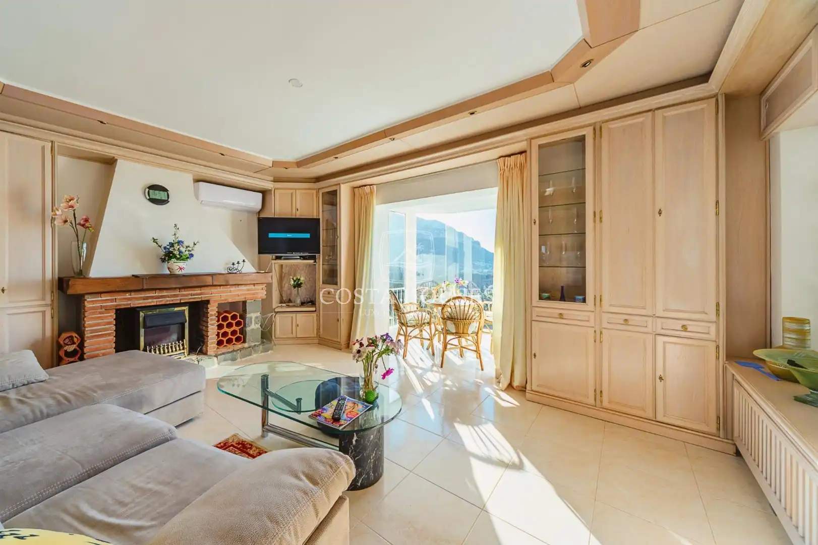 Living room of Houses for sale in Dénia  with Air Conditioner, Heating and Private garden