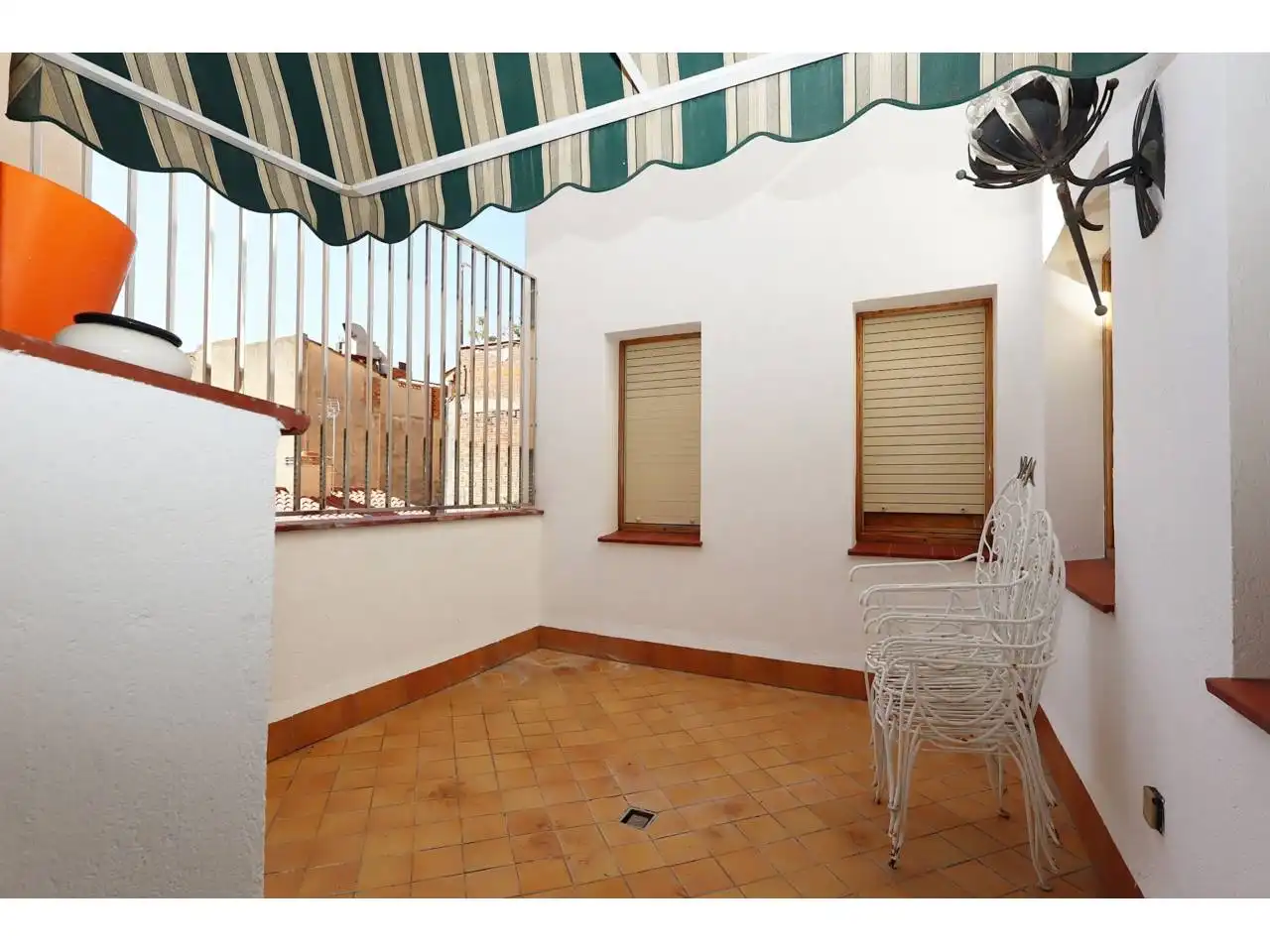 Terraza de Casa adosada en venta en Lloret de Mar con Calefacción, Terraza y Amueblado