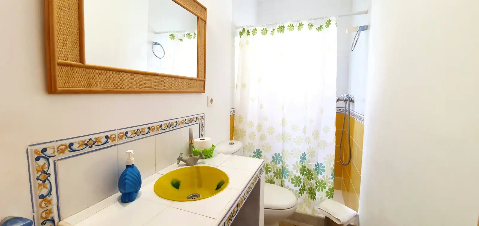 Bathroom of Houses for rent in Dénia  with Air Conditioner, Heating and Private garden