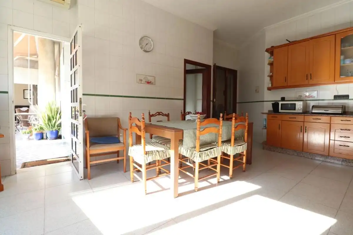 Cocina de Apartamento en venta en Rojales con Jardín privado