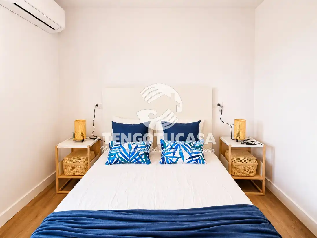 Schlafzimmer von Wohnung zum Verkauf in Madrid mit Klimaanlage, Heizung und Parkett