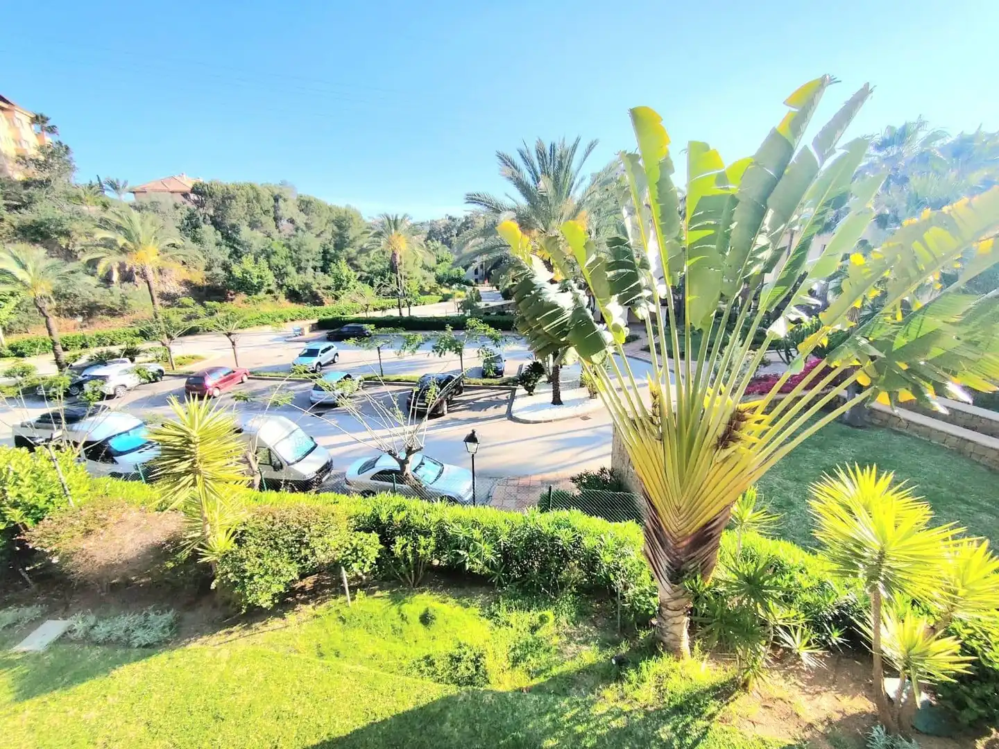 Vista exterior de Apartamento en venta en Marbella con Calefacción, Jardín privado y Terraza