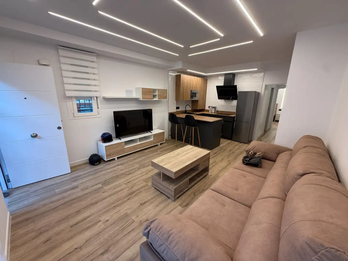 Sala d'estar de Apartament de lloguer en Córdoba amb Aire condicionat, Calefacció i Moblat