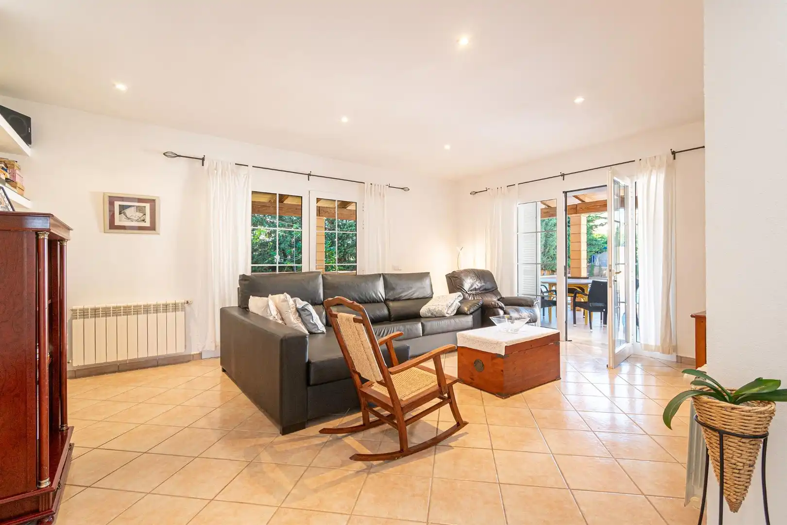 Sala d'estar de Casa o xalet en venda en Felanitx amb Aire condicionat, Calefacció i Jardí privat