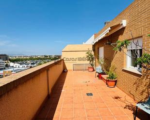 Terrace of Attic to rent in  Valencia Capital  with Air Conditioner and Terrace