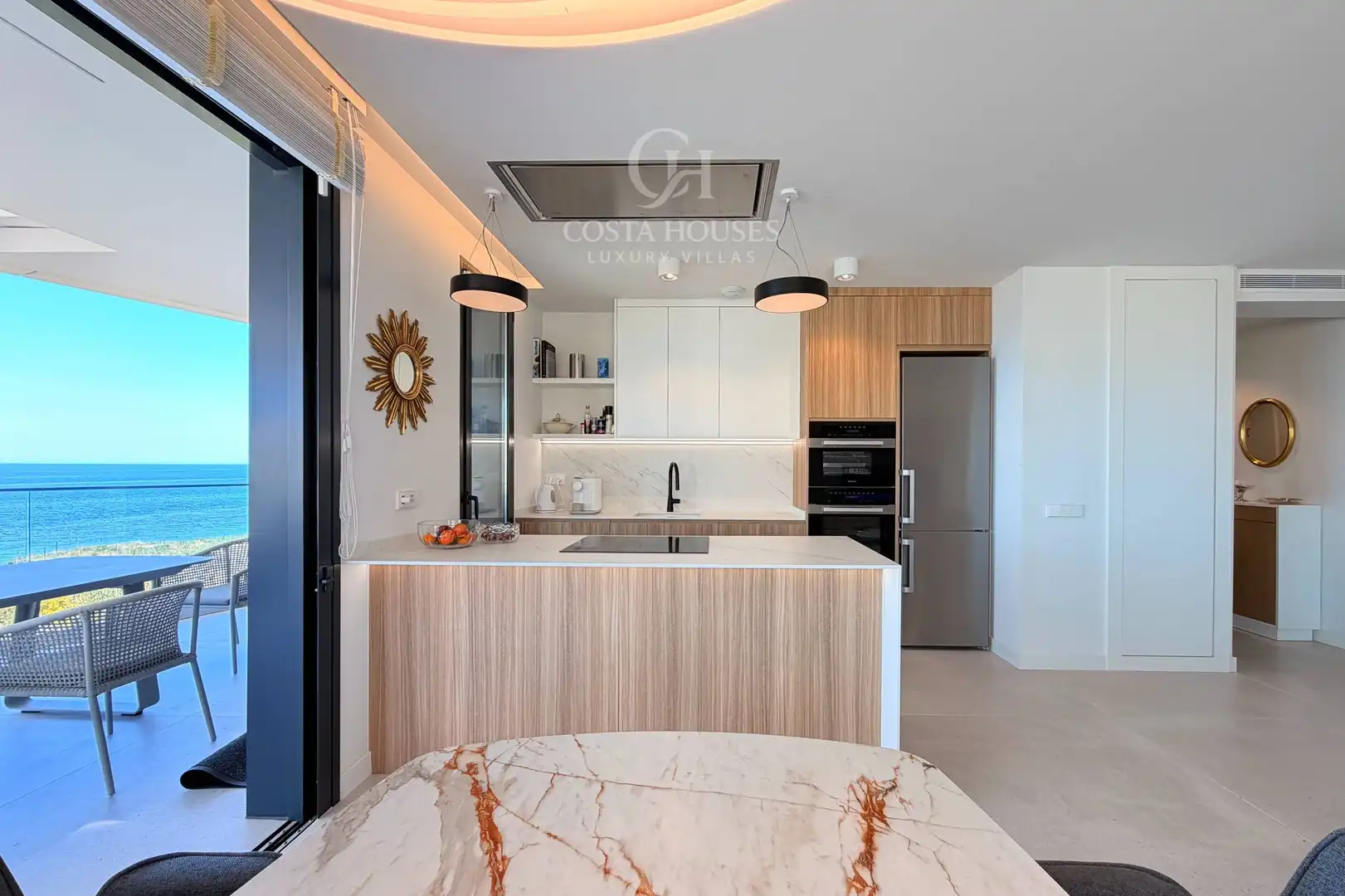 Cocina de Ático en venta en Dénia con Aire acondicionado, Calefacción y Jardín privado