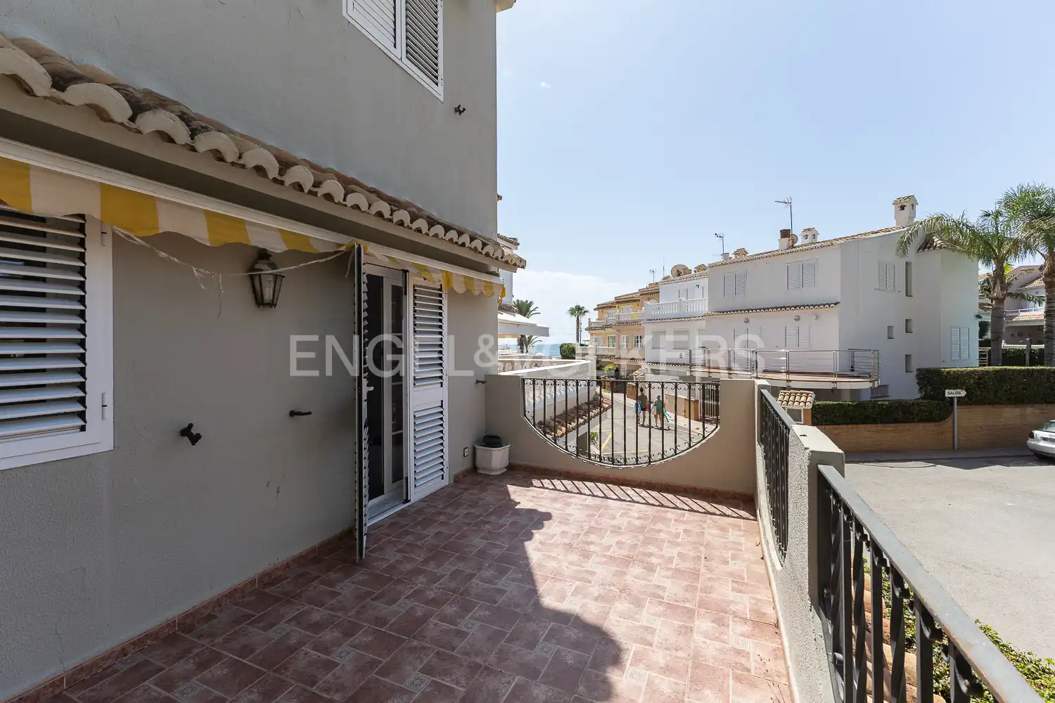 Terrace of Houses for sale in El Puig de Santa Maria  with Air Conditioner, Heating and Private garden