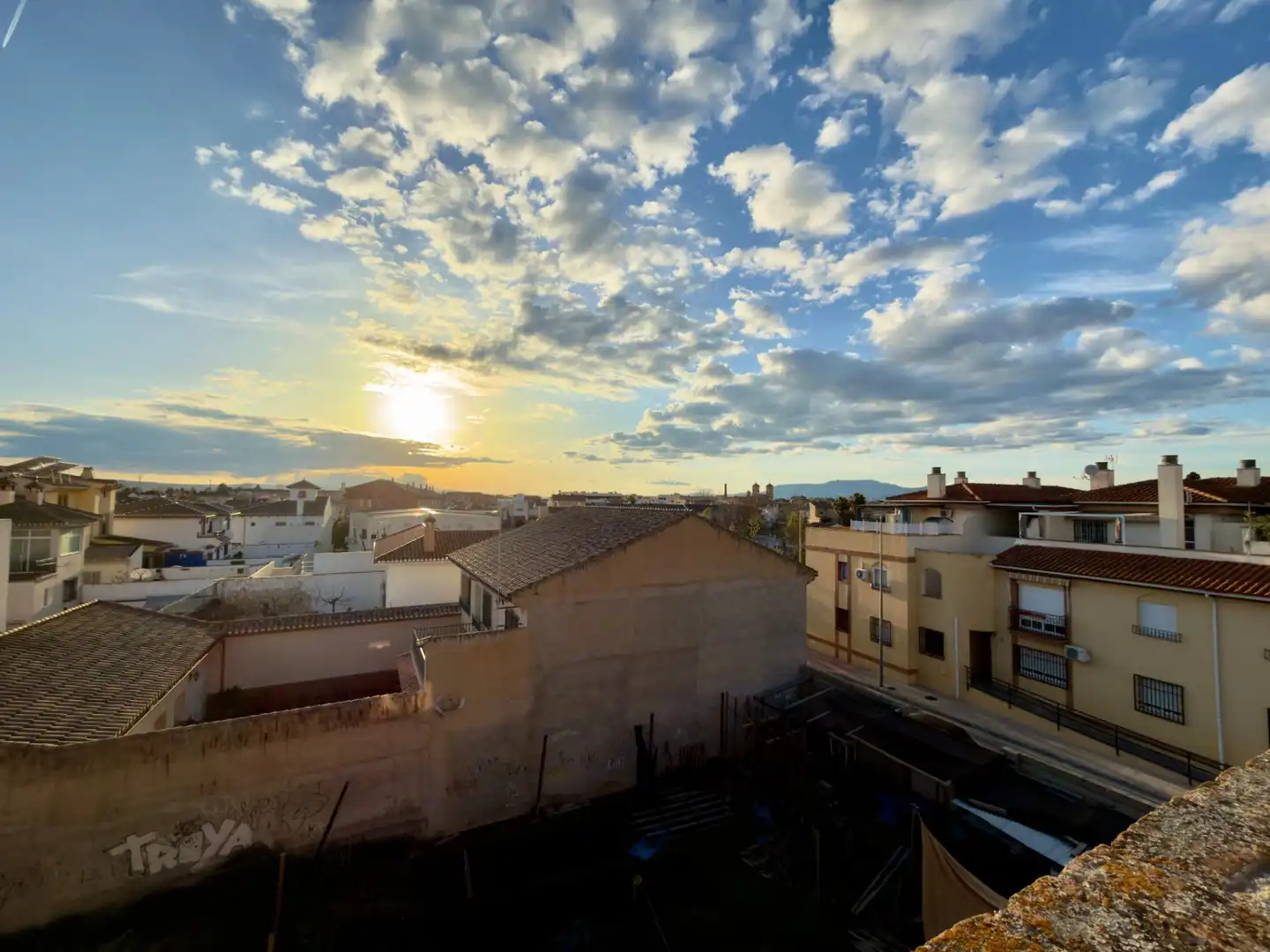 Vista exterior de Casa o chalet en venta en Santa Fe con Aire acondicionado, Calefacción y Piscina