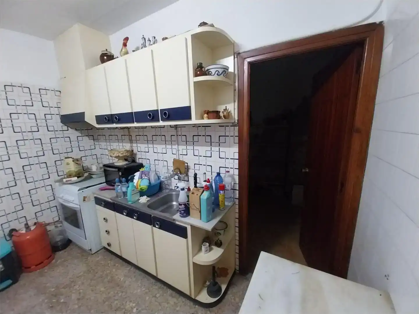 Cuina de Casa adosada en venda en Purchena amb Balcó