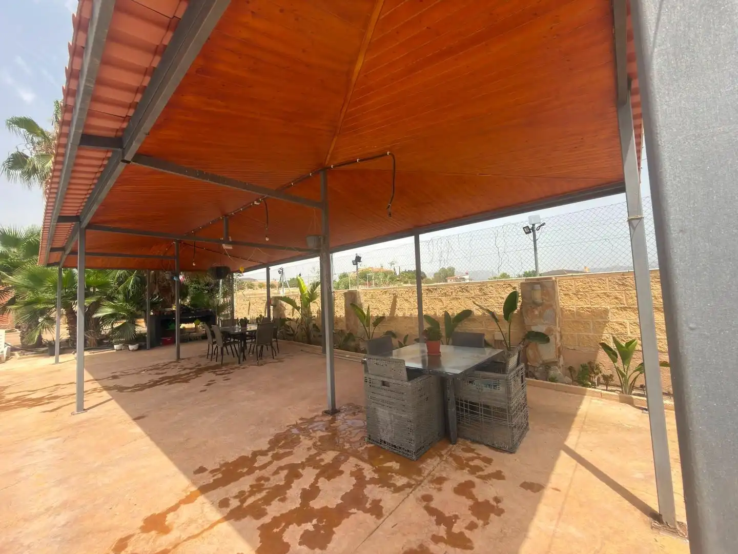 Terrassa de Casa o xalet en venda en Alicante / Alacant amb Aire condicionat, Calefacció i Jardí privat