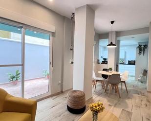 Dining room of Planta baja to rent in  Valencia Capital  with Air Conditioner, Heating and Furnished
