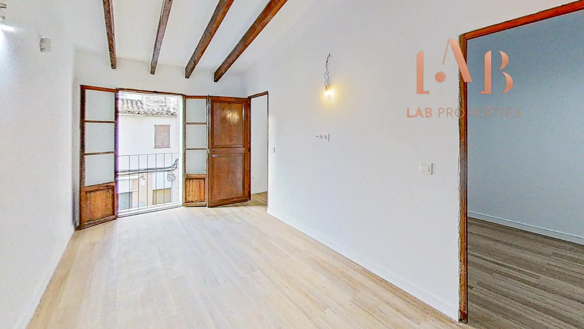 Sala de estar de Piso en venta en Llucmajor con Parquet, Terraza y Balcón
