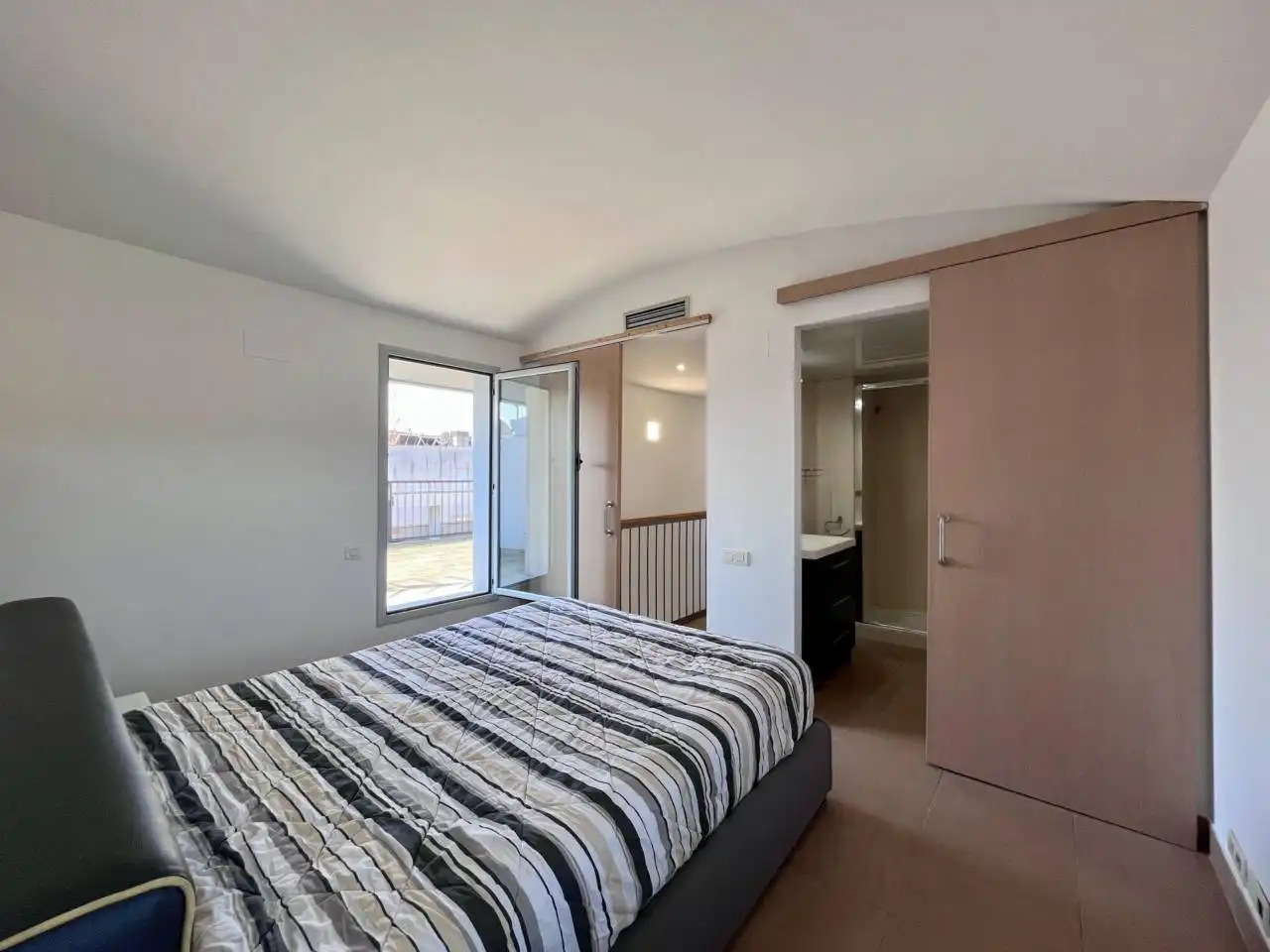 Bedroom of Flat for rent in Sant Sadurní d'Anoia  with Air Conditioner, Terrace and Balcony
