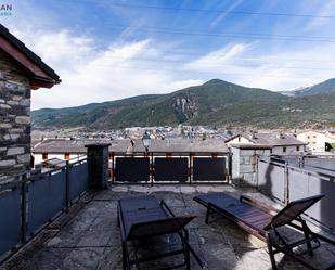 Terrassa de Casa adosada en venda en Villanúa amb Calefacció, Jardí privat i Terrassa