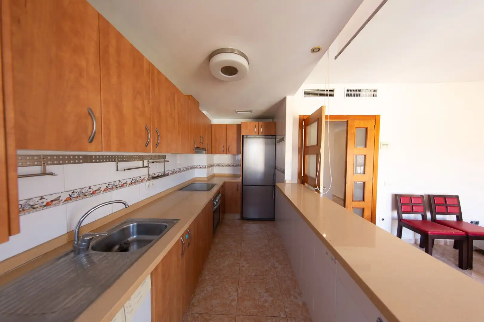 Cuina de Apartament en venda en Alicante / Alacant amb Aire condicionat, Calefacció i Terrassa
