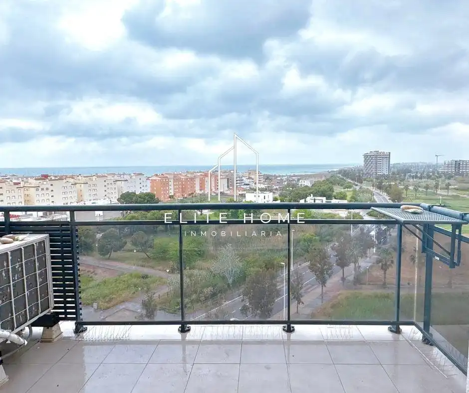 Vista exterior de Piso en venta en Moncofa con Amueblado y Piscina comunitaria